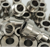 Titanium Misalignment, 3/4" Bearing to 12mm Bolt Hole, Stack 3"