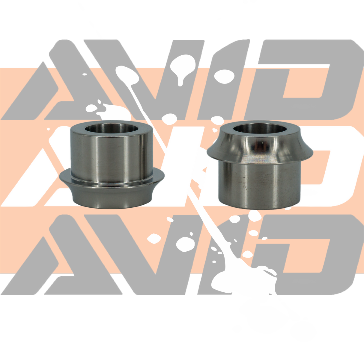 Titanium Misalignment, 3/4" Bearing to 12mm Bolt Hole, Stack 34mm