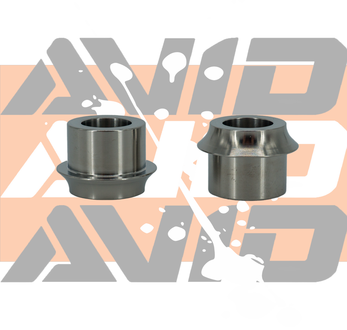 Titanium Misalignment, 3/4" Bearing to 12mm Bolt Hole, Stack 34mm