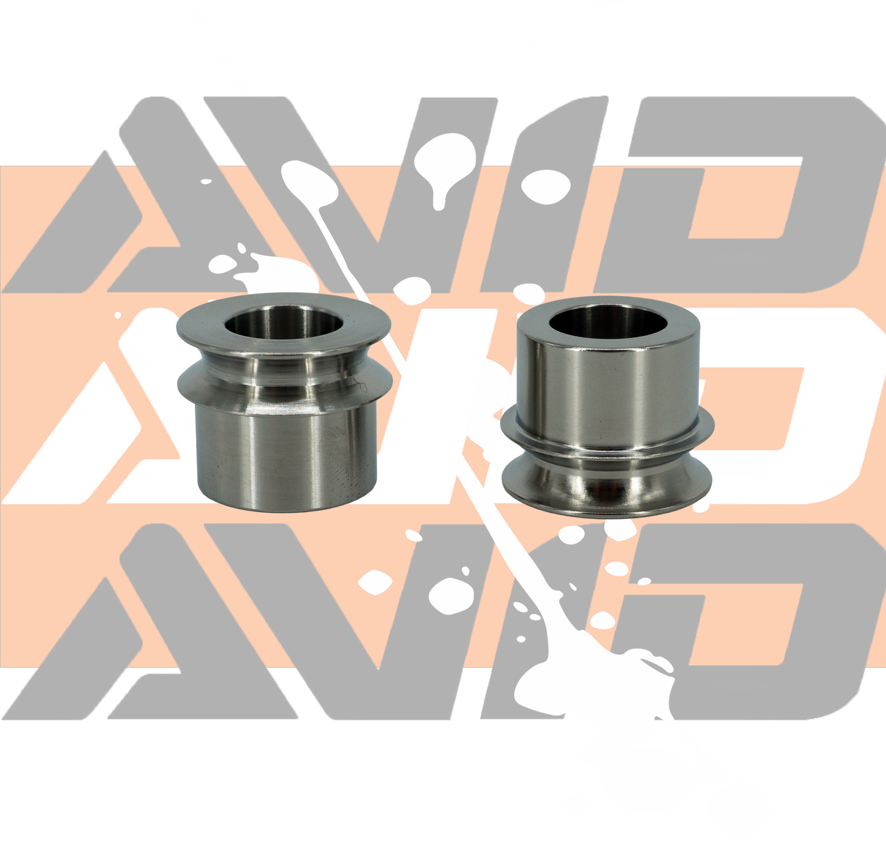 Titanium Misalignment, 3/4" Bearing to 12mm Bolt Hole, Stack 36mm