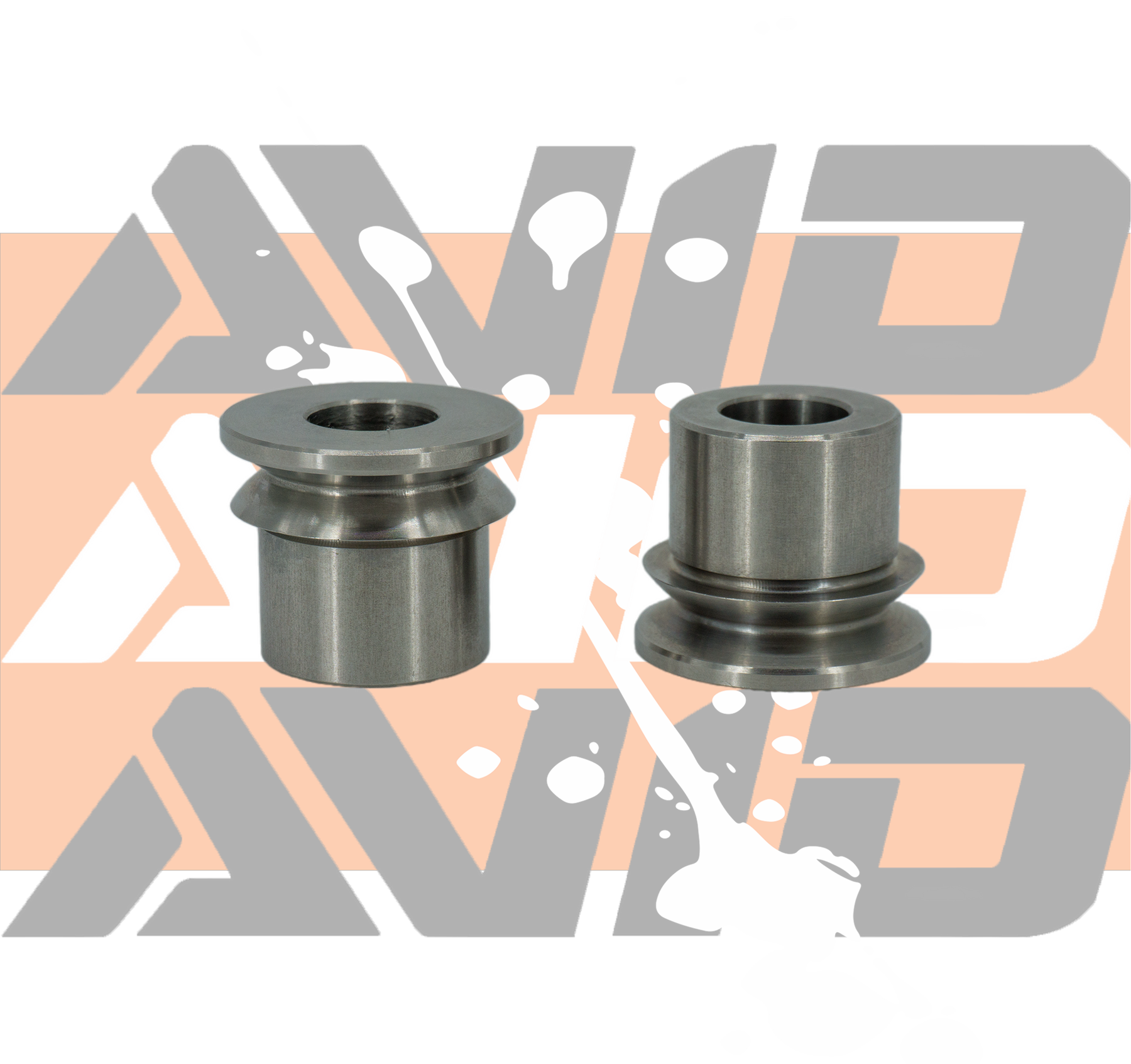Misalignment, 1" Bearing to M14 Bolt Hole, Stack 55mm