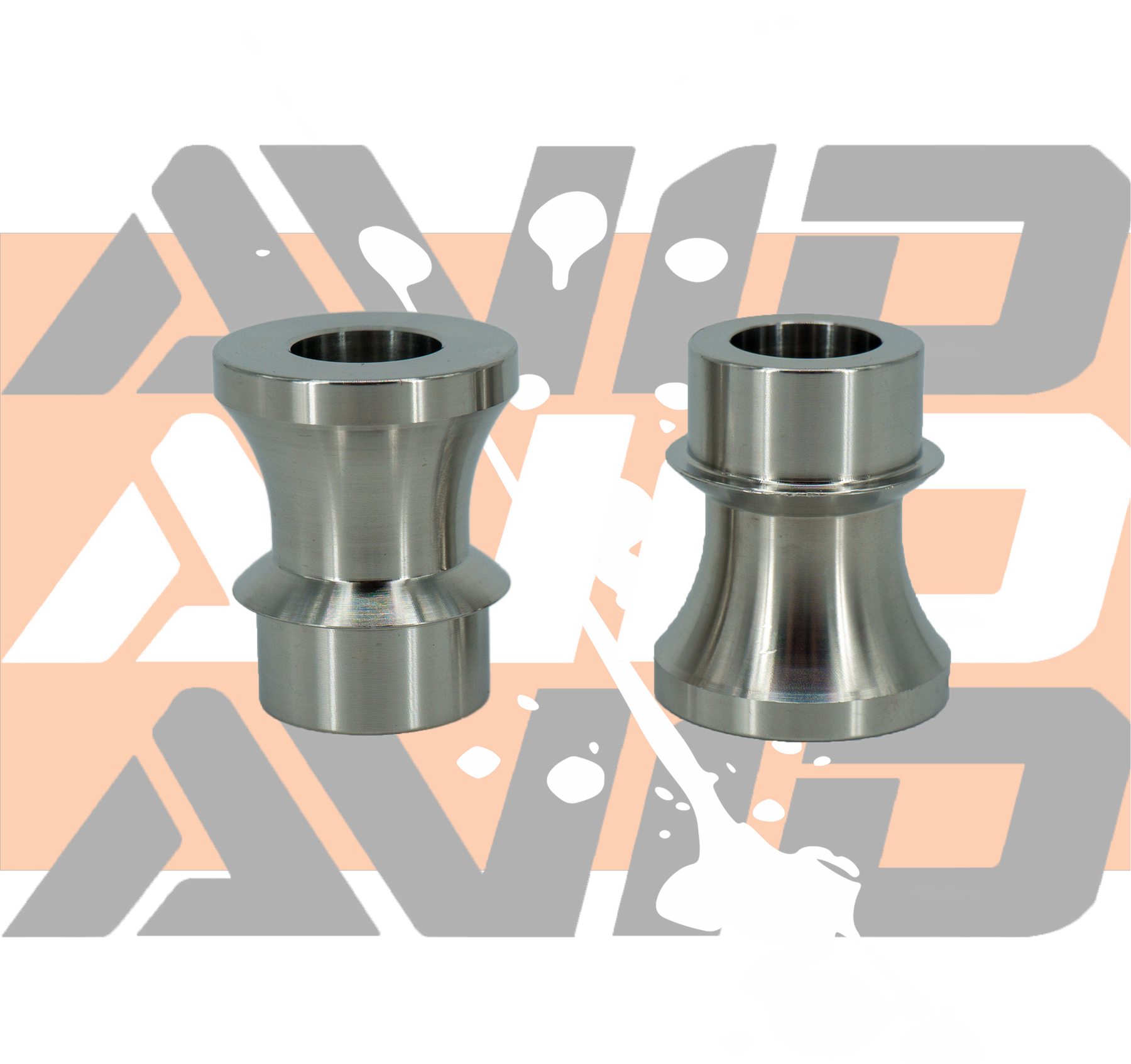 Misalignment, 7/8" Bearing to 14mm Bolt Hole, Stack 2.75"