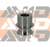 Misalignment, 1" Bearing to 14mm Bolt Hole, Stack 2.5"