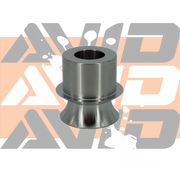 Misalignment, 1" Bearing to 14mm Bolt Hole, Stack 2.5"