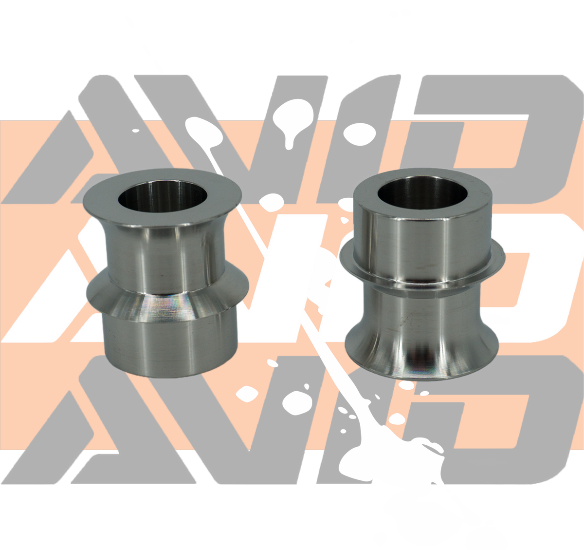 Misalignment, 7/8" Bearing to 14mm Bolt Hole, Stack 55mm