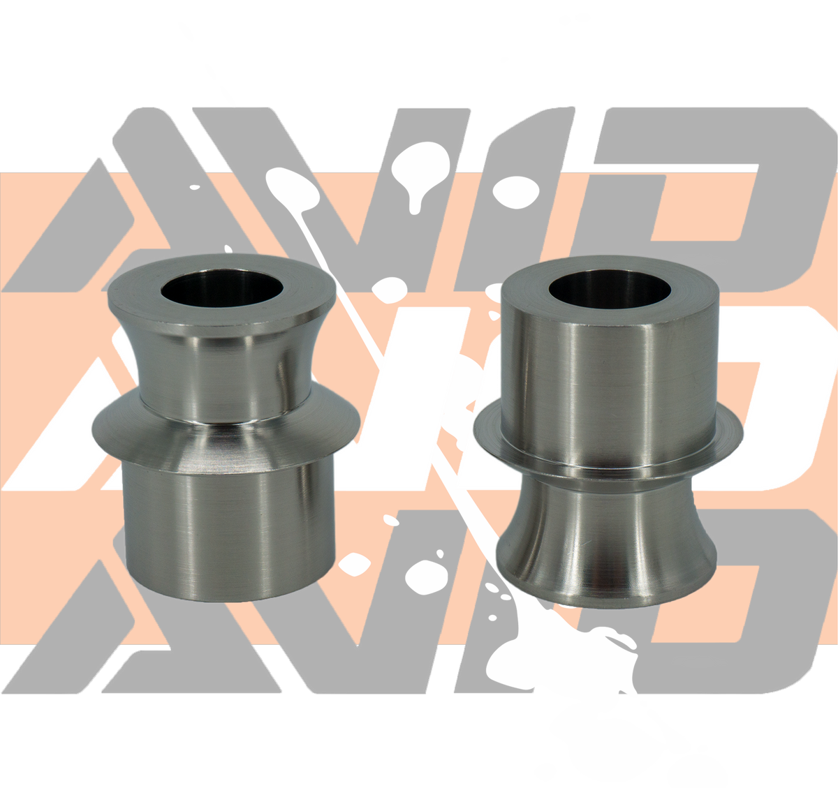 Misalignment, 1" Bearing to M14 Bolt Hole, Stack 2.75"