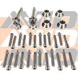 AVID Racing Yamaha YXZ1000 rear shock tower relocation for years 2019+ titanium precision hardware