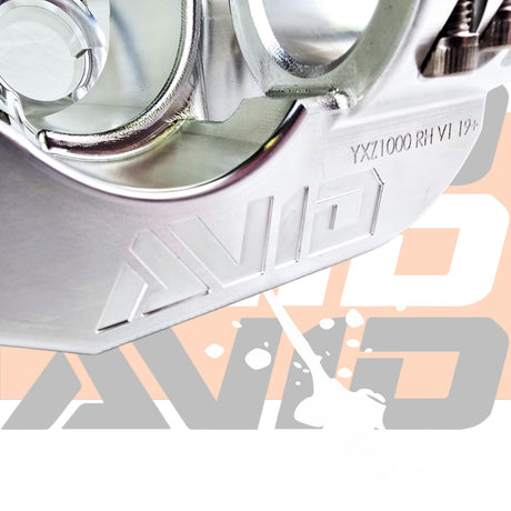 AVID Racing Yamaha YXZ1000 rear shock tower relocation for years 2019+ detailed photo of billet shock tower