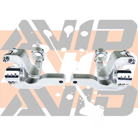 AVID Racing Yamaha YXZ1000 rear shock tower relocation for years 2019+ billet with mounted titanium hardware