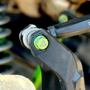 Can-Am Maverick R radius rod plate titanium hardware fitment detail