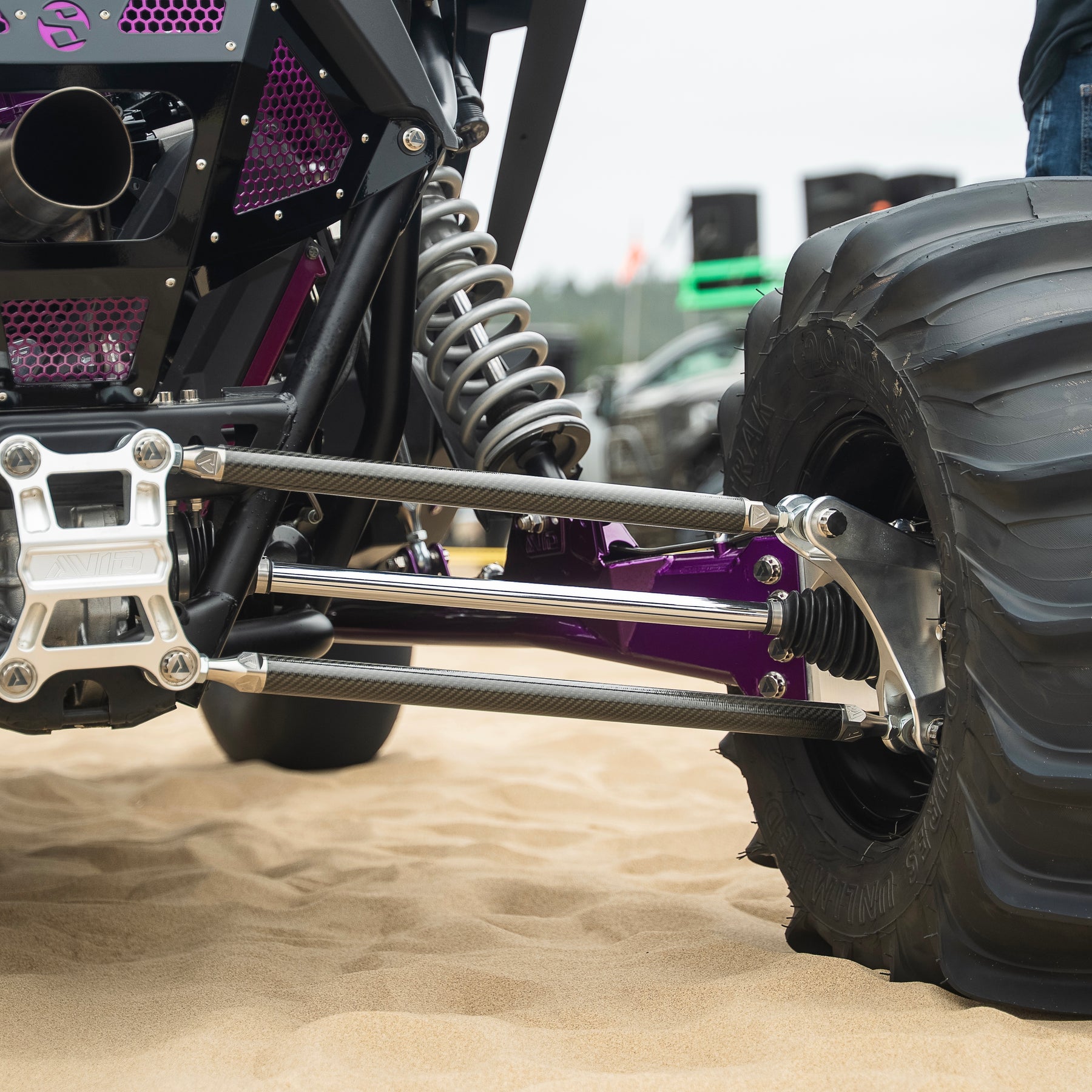 Polaris RZR Pro R SC +4.5" Rear Lightweight Drag Racing Trailing Arm Kit | AVID Racing