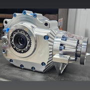 AVID Racing Yamaha YXZ1000 Juarez Performance Differential Complete AVID Titanium Bolt Hardware Kit anodized blue mounted on differential 