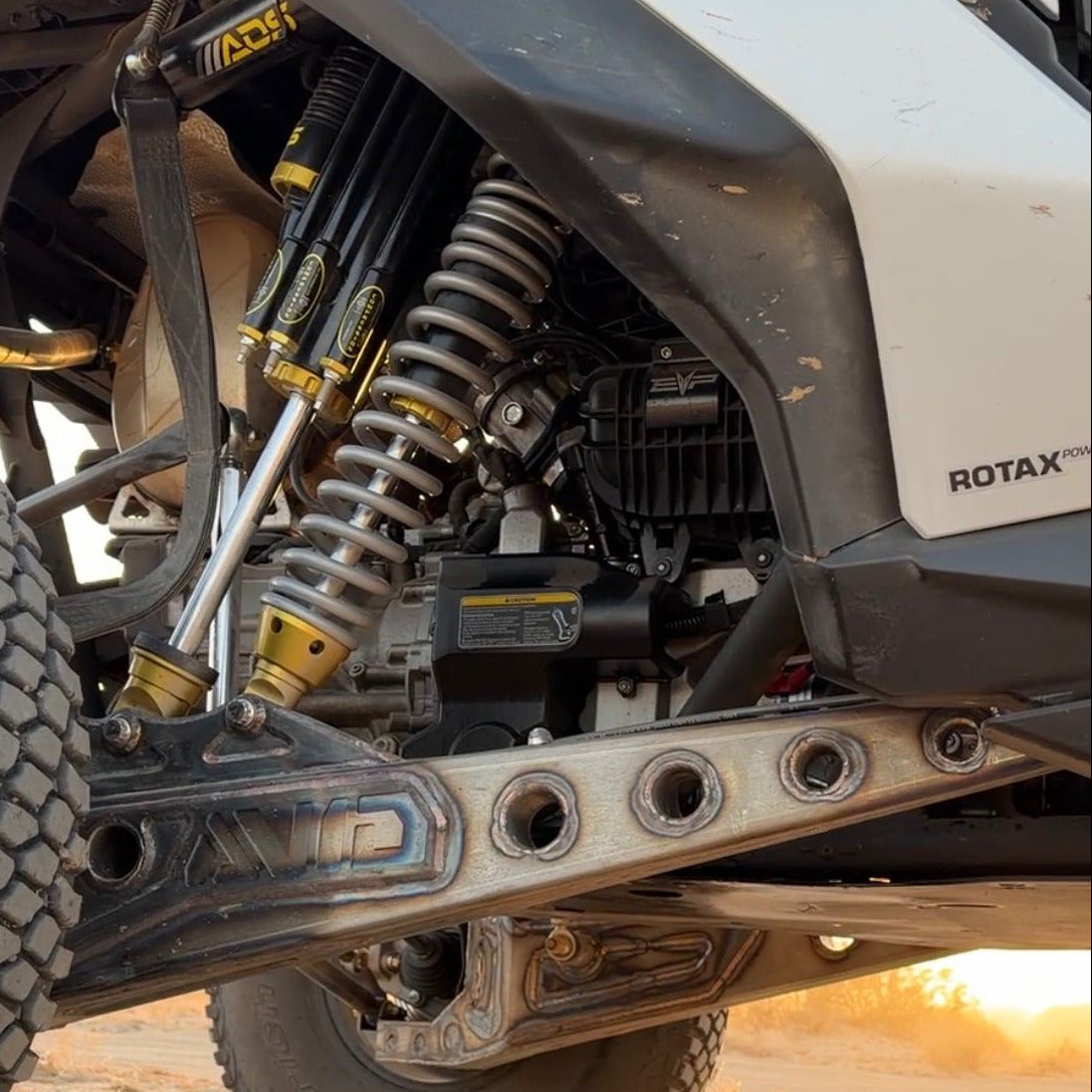 AVID Racing Can-Am Maverick R Baja Race Dual Shock conversion chromoly TIG welded trailing arm