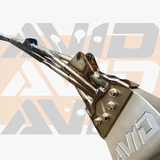 4130 chromoly trailing arm weld detail Polaris Pro R AVID Racing