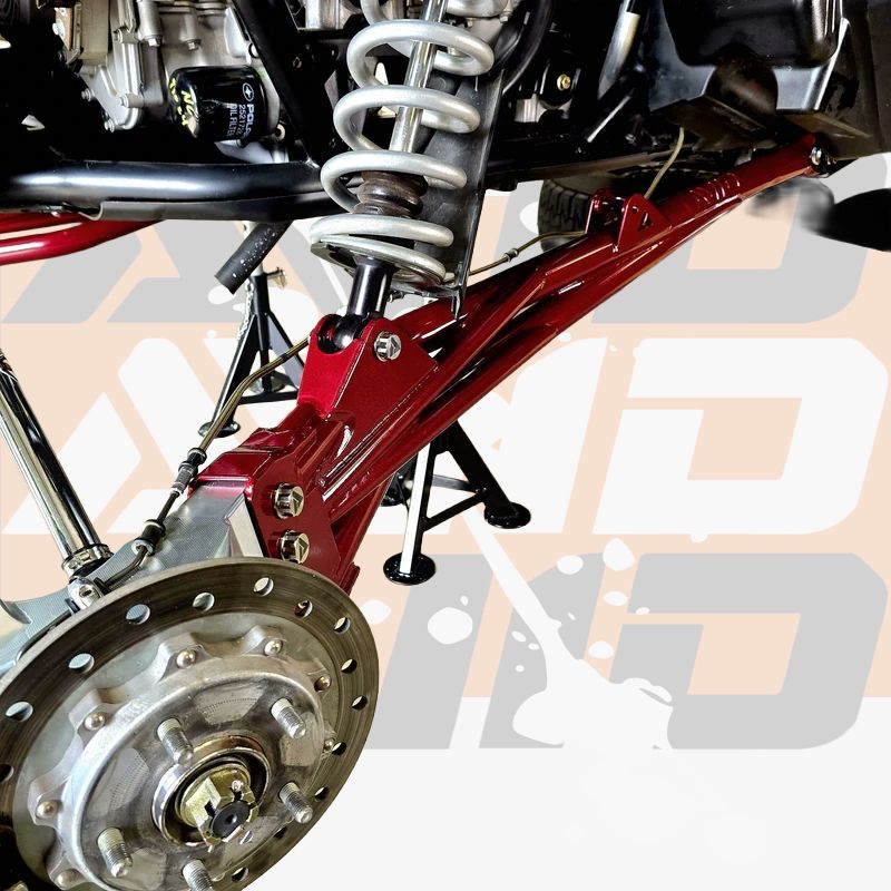 AVID Racing Polaris RZR Pro R XC rear trailing arms toe link delete design