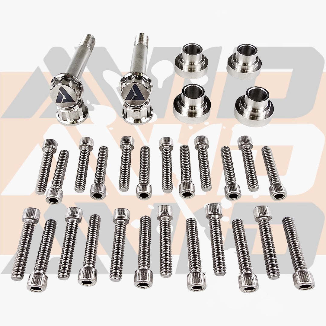 AVID Racing Yamaha YXZ1000 rear shock tower relocation for years 2016-2108 precision hardware detail