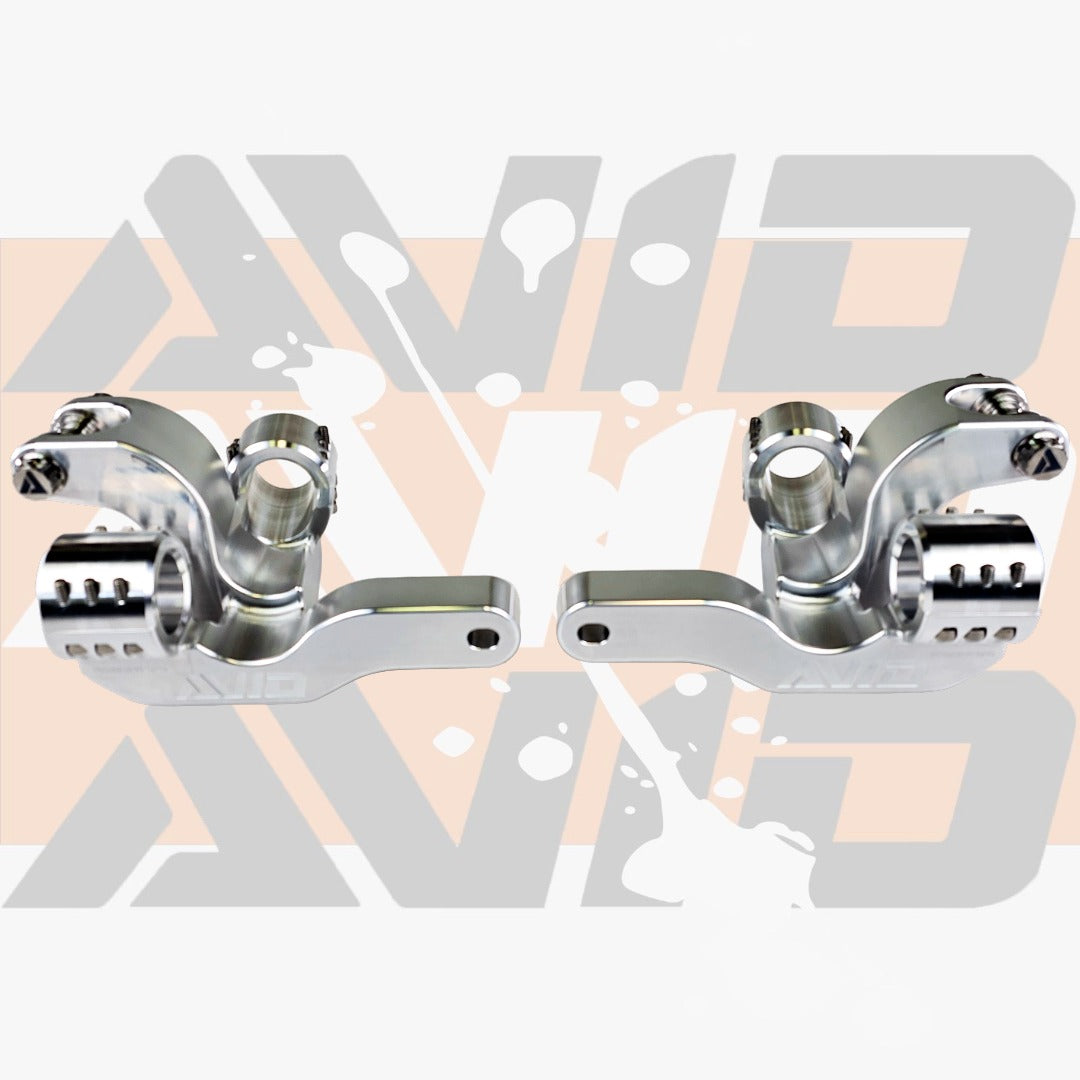 AVID Racing Yamaha YXZ1000 rear shock tower relocation for years 2016-2018 complete included billet with hardware mounted in tower