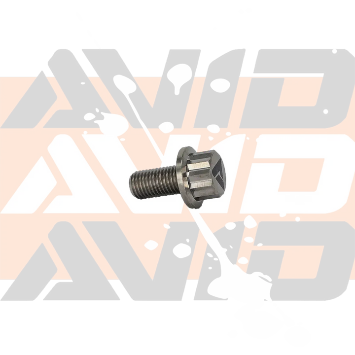 AVID Racing Titanium Bolt M10 x 1.25 x 20 mm 12 Point on branded background
