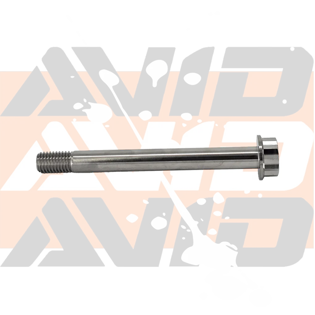 AVID Racing Titanium Bolt, 12 Point,  M14x2.0 X 140MM X 22.5MM on branded background