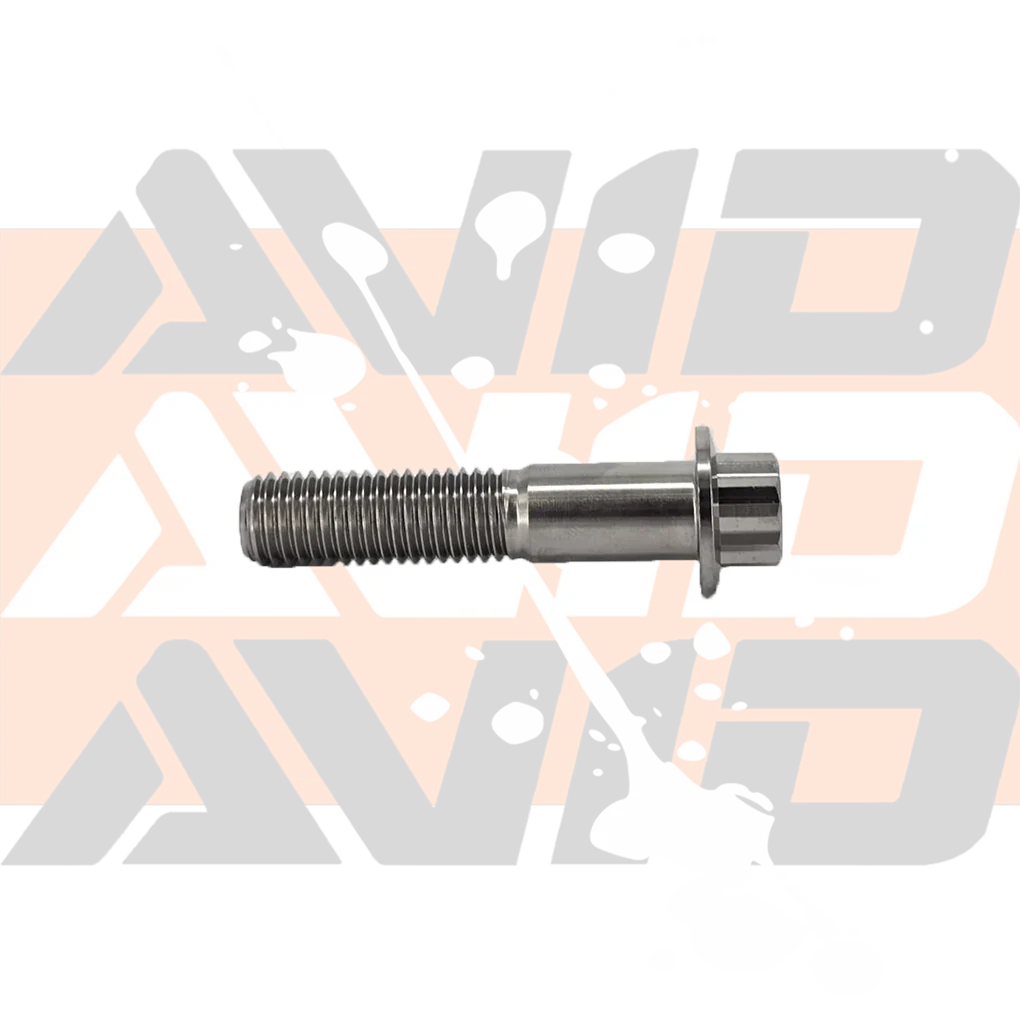 AVID Titanium Bolt, 12 Point, M14x2.0 X 65MM X 40MM on branded background