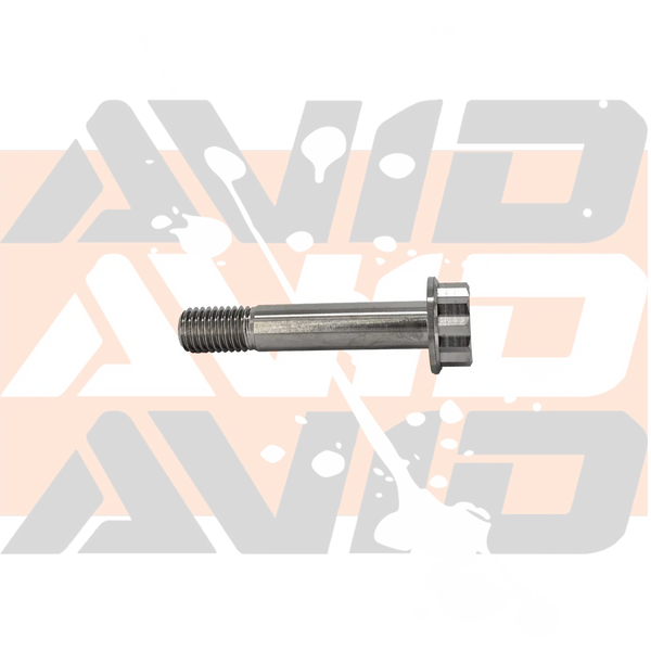 Titanium 12 Point Flange Bolt, M14 x 2.0 x 75 mm, 22.5 mm Thread | AVID Racing