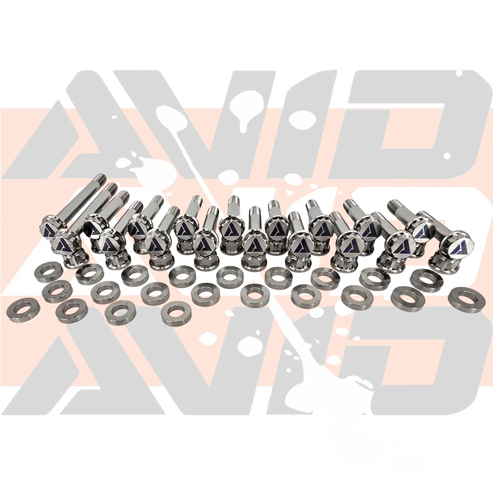 Can-Am Maverick X3 AVID Racing 2-Piece Trailing Arm Titanium Bolt Hardware Kit, 64 Piece | AVID Racing