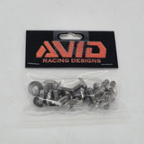 Titanium Body Bolt Kit, 15 Piece Torx Body