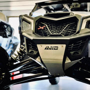 AVID Racing Can-Am X3 chromoly Front Bumper mounted on vehicle 