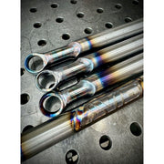 AVID Racing Can-Am Maverick X3 Chromoly Radius Rod Kit, 72"  detail of TIG welding and branding