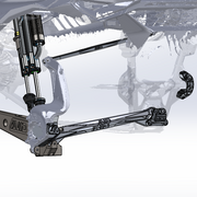 AVID Racing Can-Am Maverick R Rear Billet Aluminum High Clearance Radius Rod Kit CAD drafted zoomed out view