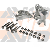 Polaris RZR Pro R / Turbo R / Turbo S Baja Billet Front Upright, Double Shear Vertical Uniball