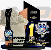 Baja trophies won running AVID suspension on Polaris Pro R