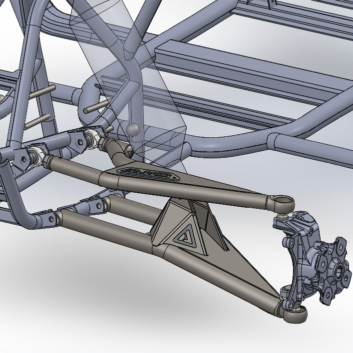 YXZ1000 MTR72 Front Mid-Travel SR Kit, 72-Inch