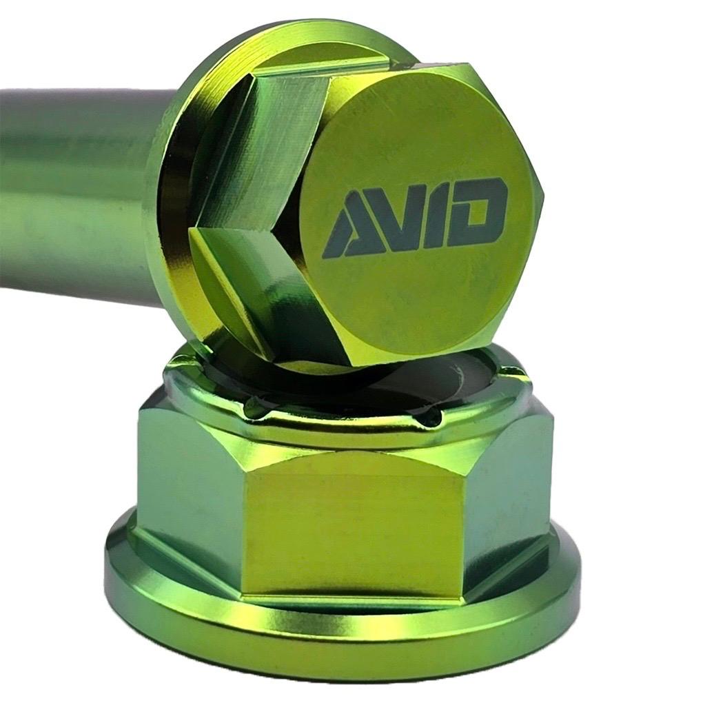 Nitro Green titanium finish