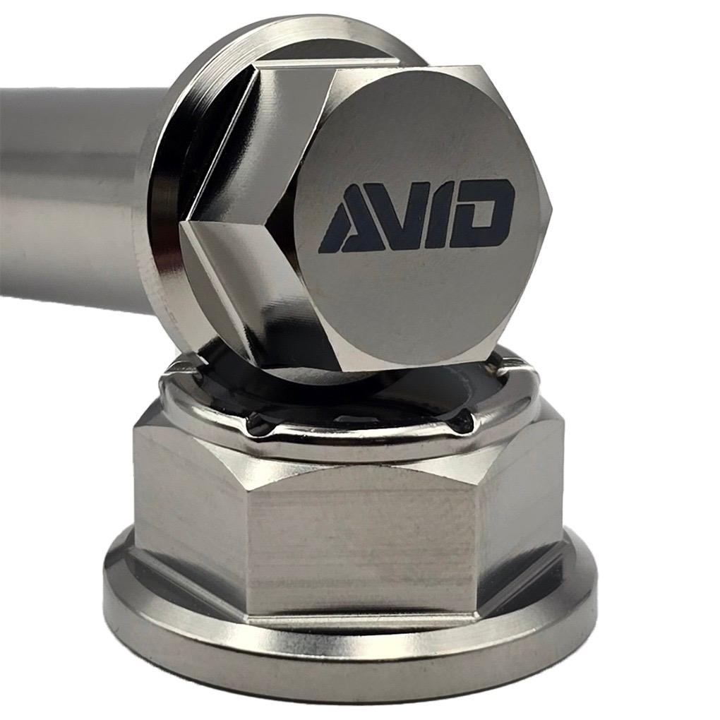 Raw Ti titanium finish
