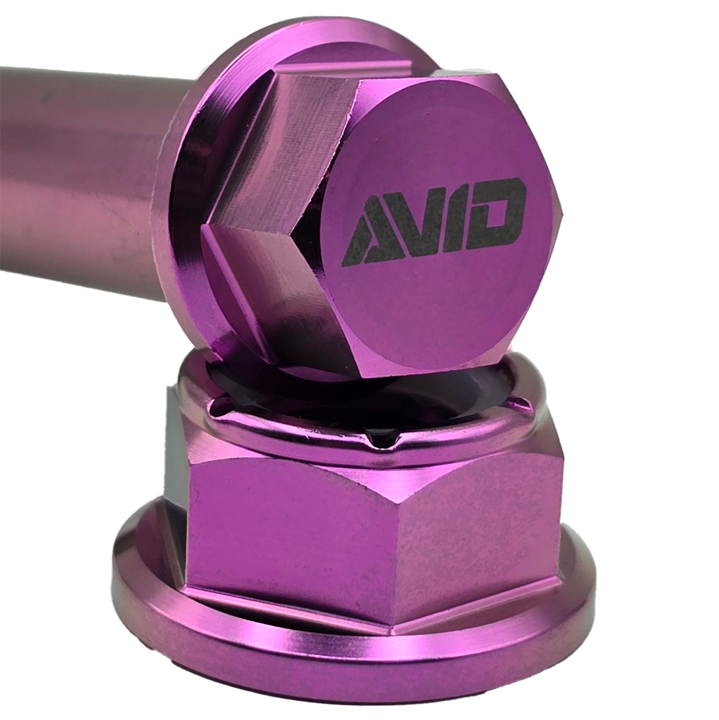 Pitlane Pink titanium finish