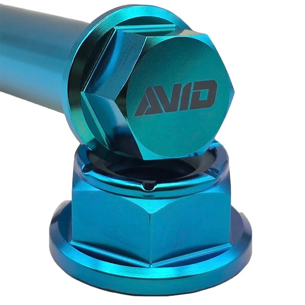Turbo Teal titanium finish